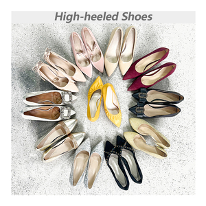 รองเท้าส้น<span class=keywords><strong>ส</strong></span>ูงแฟชั่น<span class=keywords><strong>มือ</strong></span><span class=keywords><strong>สอง</strong></span>หนังแท้สำหรับผู้หญิง รองเท้าทางการ ขายส่งจากจีน - Product Image 1