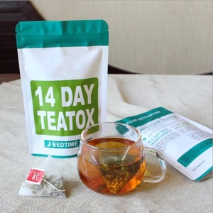 Etiqueta privada Té delgado de hierbas naturales 14 días Té de barriga de desintoxicación para bajar de peso - Product Image 4