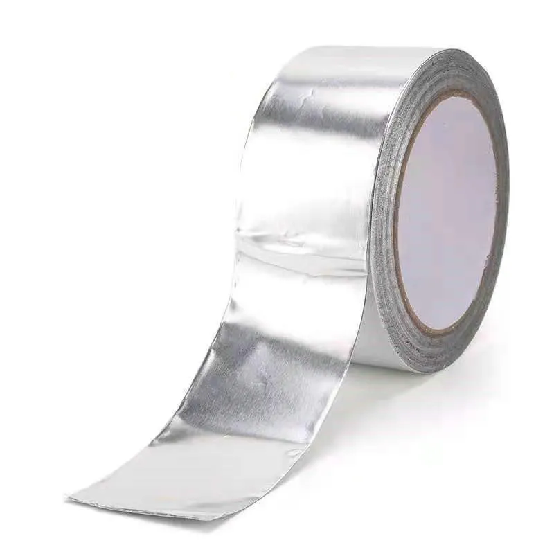 Película de papel de liberación de aceite de silicona a base de solvente personalizada multifuncional recubierta con cinta reforzada de papel de aluminio autoenrollado