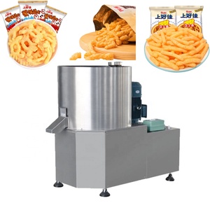 Nueva Extrusora Automática de Alimentos Inflados Multifunción de Doble Tornillo Accionada por Motor - Alta Eficiencia, Acero Inoxidable, Pequeña Capacidad - Product Image 6