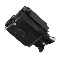 Jumelles thermiques HT-C600, capteur IR 384x288, objectif 50 mm, dispositif d'observation nocturne à double œil, caméra de surveillance de la faune en extérieur