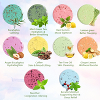 Set Hadiah Steam Mandi Aromaterapi Minyak Esensial Vegan Ramah Lingkungan Berkualitas Baik Melembapkan Menenangkan Aroma yang Menyegarkan