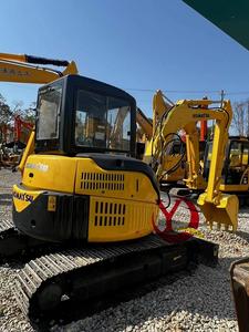 เครื่องขุด PC55 Komatsu ขนาด5ตันมือสองเครื่องขุดตีนตะขาบ2023 - Product Image 3