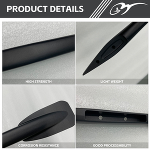 GY-Axis Advance Hydrofoil Accessories 600mm Fuselage 644mm 765mm Aluminum Black <b>Surfing</b> Foil Waterplay Tools Fuselage GY-Axis Se - Product Image 6