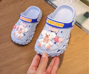 Sabots <span class=keywords><strong>de</strong></span> jardin colorés et mignons pour garçons et filles, sandales <span class=keywords><strong>de</strong></span> plage et <span class=keywords><strong>de</strong></span> <span class=keywords><strong>piscine</strong></span> à semelle souple et plates pour l'extérieur – Nouvelle collection été - Product Image 4