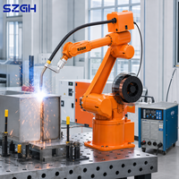 SZGH Venta caliente de alta calidad CNC Arc 6 Axis Robot Arm Electron Beam Machining Equipo de soldadura láser