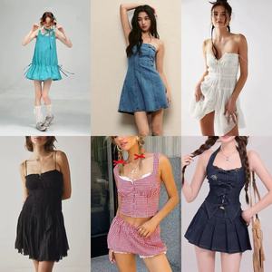 Vestidos, <span class=keywords><strong>camisetas</strong></span>, pantalones, faldas y blusas <span class=keywords><strong>de</strong></span> poliéster <span class=keywords><strong>de</strong></span> marca para <span class=keywords><strong>mujer</strong></span>, tallas XS-L-XL - Product Image 5