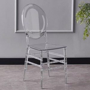 Kursi Chiavari Akrilik Plastik Transparan Kristal untuk Sewa Grosir, Pernikahan Hotel, Pesta, dan Acara Lainnya - Product Image 4