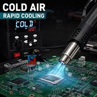 Nouvelle Station de Soudage et de Retravaillage SMD ESD 2026 750W 858D-II à Air Froid et Chaud, Réparation par Soudage à Bouton Unique