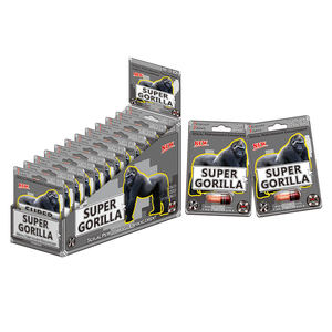 Mini Pílula Frasco Rhino Pílulas para 0 e 00 Recipiente Bala Em Forma Cápsula Garrafa De Plástico Dr. Rhino 25 99 Blister Cartão - Product Image 5