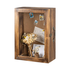 Caja de Madera para Tarjetas de Boda, para Recepción de Boda, Caja para Consejos de Boda y Buenos Deseos - Product Image 1