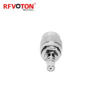 Adaptateur convertisseur coaxial RF QMA femelle vers TNC mâle, connecteur ROHS