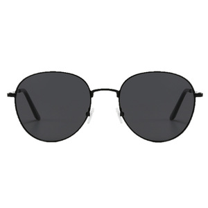 Women's <b>Sunglasses</b> <b>Round</b> <b>Frame</b> Gold UV400 Protection Fashion Outfits - Product Image 5
