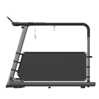 Tapis de course électrique pliable avec moteur DC 2.0HP, inclinaison automatique, pour usage domestique, équipement de fitness moderne, vente en gros