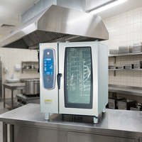 Four à vapeur électrique commercial EOA-101-AC, 10 niveaux, écran tactile numérique, convection
