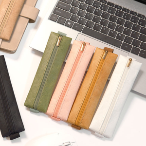 Porte-stylo à bande élastique réglable, portable, à coller sur la pochette de carnet, sac à crayons en papier <span class=keywords><strong>DuPont</strong></span>, cadeau de luxe pour le bureau et l'école - Product Image 4