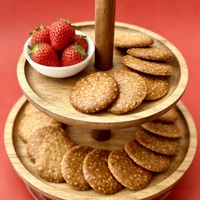 Biscuits croustillants au beurre de sésame, pâtisserie délicate, artisanat authentique, collation croustillante, parfaits pour les célébrations festives, la pause déjeuner quotidienne