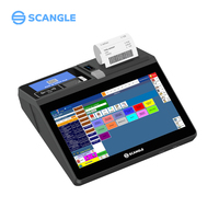 Système de point de vente Android Scangle Factory 11,6 pouces avec écran tactile, imprimante intégrée de 80 mm + NFC + scanner
