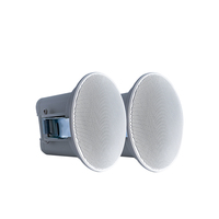 8 Ohm 2 pouces Mini haut-parleur de plafond étanche à l'humidité système PA maison salle de bains cuisine lecteur Audio taille du trou 82mm SUMWEE