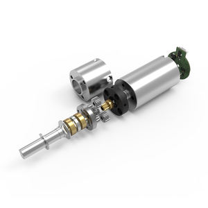 ZHAOWEI 22mm 3V 6V 12V 24V 12kg.cm 8RPM caja de cambios de Metal planetario de alto Torque <span class=keywords><strong>Motor</strong></span> de engranaje de CC sin escobillas para masajeador - Product Image 2