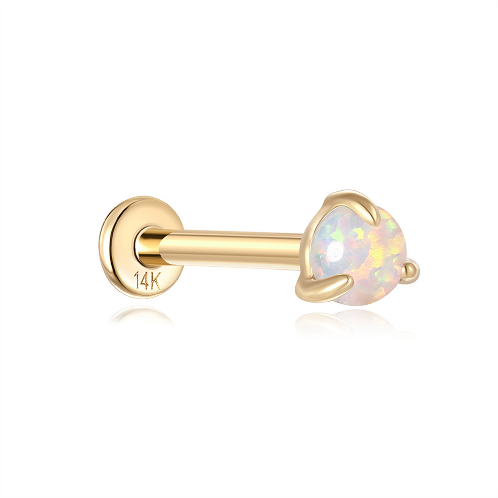 #9-14k gold-single