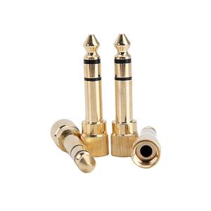 <span class=keywords><strong>Adaptateur</strong></span> audio OEM 6.35mm mâle à 3.5mm femelle-<span class=keywords><strong>Adaptateur</strong></span> de prise casque pour guitares/mélangeurs/téléphones/ordinateurs portables, prise durable et facile - Product Image 1