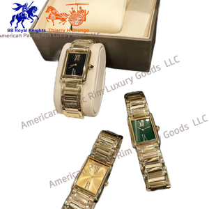 Reloj de Lujo Cuadrado para Mujer con Movimiento de Cuarzo, Elegante, Resistente al Agua, para Negocios y Uso Diario, con Diamantes en la Esfera y Caja - Product Image 6