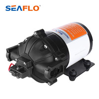 Pompa Air Diafragma SEAFLO 12V Berkualitas Tinggi Tekanan Rendah 60 PSI Aliran Tinggi Self Priming Elektrik untuk Mesin Pembersih Salju