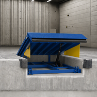 Pont de chargement hydraulique fixe de 6 à 15 tonnes, rampe de quai de chargement, niveleur de quai, plateforme de déchargement pour camion, entrepôt, conteneur