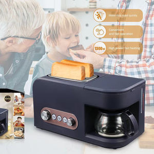Máquina para Hacer Waffles Comercial, 110V 1300W, Multifuncional, Automática, para Desayuno, Antiadherente, para Tostar Pan, Hacer Omelettes y <span class=keywords><strong>Café</strong></span> - Product Image 5