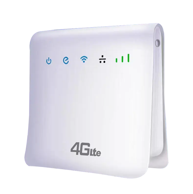 2023ขายในร่ม4G WiFi CPE เราเตอร์ไร้สาย LTE ซิมการ์ด CPE พร้อมแบตเตอรี่