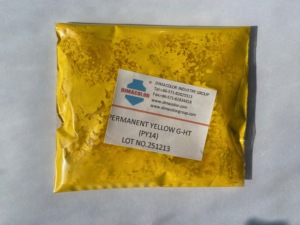Pigmento Amarillo 14 en Polvo de Alta Intensidad |   Amarillo Benzidina para Tintas de Embalaje y Coloración de PVC - Product Image 3