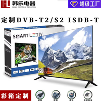 TV LED Layar Penuh Tanpa Bingkai 75 65 55 Inci 4K UHD Smart Android TV DVB-T2/S2 Versi Global untuk Rumah & Hotel