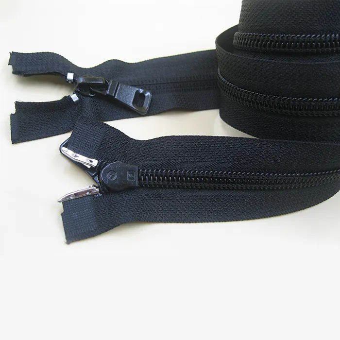 5# Nylon zips Open ended Two way zipper with standard Teeth for manufacturers and sale zips
