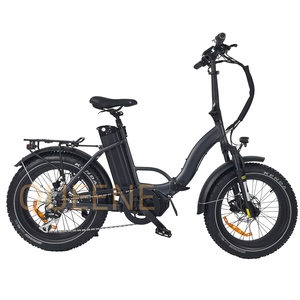 <span class=keywords><strong>Bicicleta</strong></span> Eléctrica Híbrida Plegable con Neumáticos Gordos 20*4.0, Motor Central, 130N Torque, para <span class=keywords><strong>Mujer</strong></span> - Product Image 2