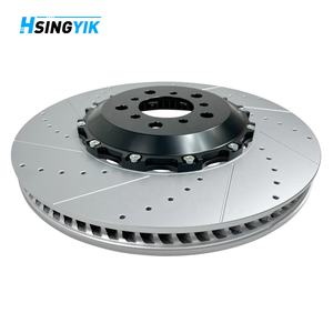 Système de freinage automatique de course à haute efficacité 2 pièces disque de frein flottant avant pour BMW M5 M6 F6 F10 F12 F13 Performance optimisée - Product Image 5