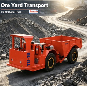 Underground Mining Dump Truck 10 Ton for Tanzania Gold Kenya Ethiopia Potash Mine Haulage Equipment Works - Product Image 6