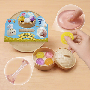 ของเล่นบีบตุ๊กตาซาลาเปานุ่มนิ่ม สัมผัสได้ นุ่มนิ่ม หายาก สีทองรุ้ง บูบัน ของเล่นคลายเครียด ของขวัญสำหรับงานปาร์ตี้ เกมส์ ของเล่นซิลิโคน - Product Image 1