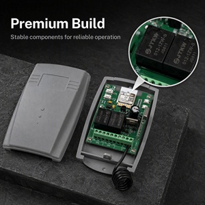 Controlador Inteligente WiFi TUYA para Puerta de Garaje, Control Remoto Inalámbrico de 433.92MHz, Abridor de Puerta Enrollable, Aplicación Móvil desde Cualquier Lugar - Product Image 3