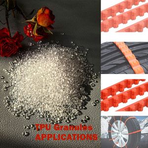 เม็ดพลาสติก TPU วัตถุดิบสำหรับการอัดรีดโซ่กันลื่น เกรดเม็ด TPU ทนทานต่อการเสื่อมสภาพ - Product Image 3