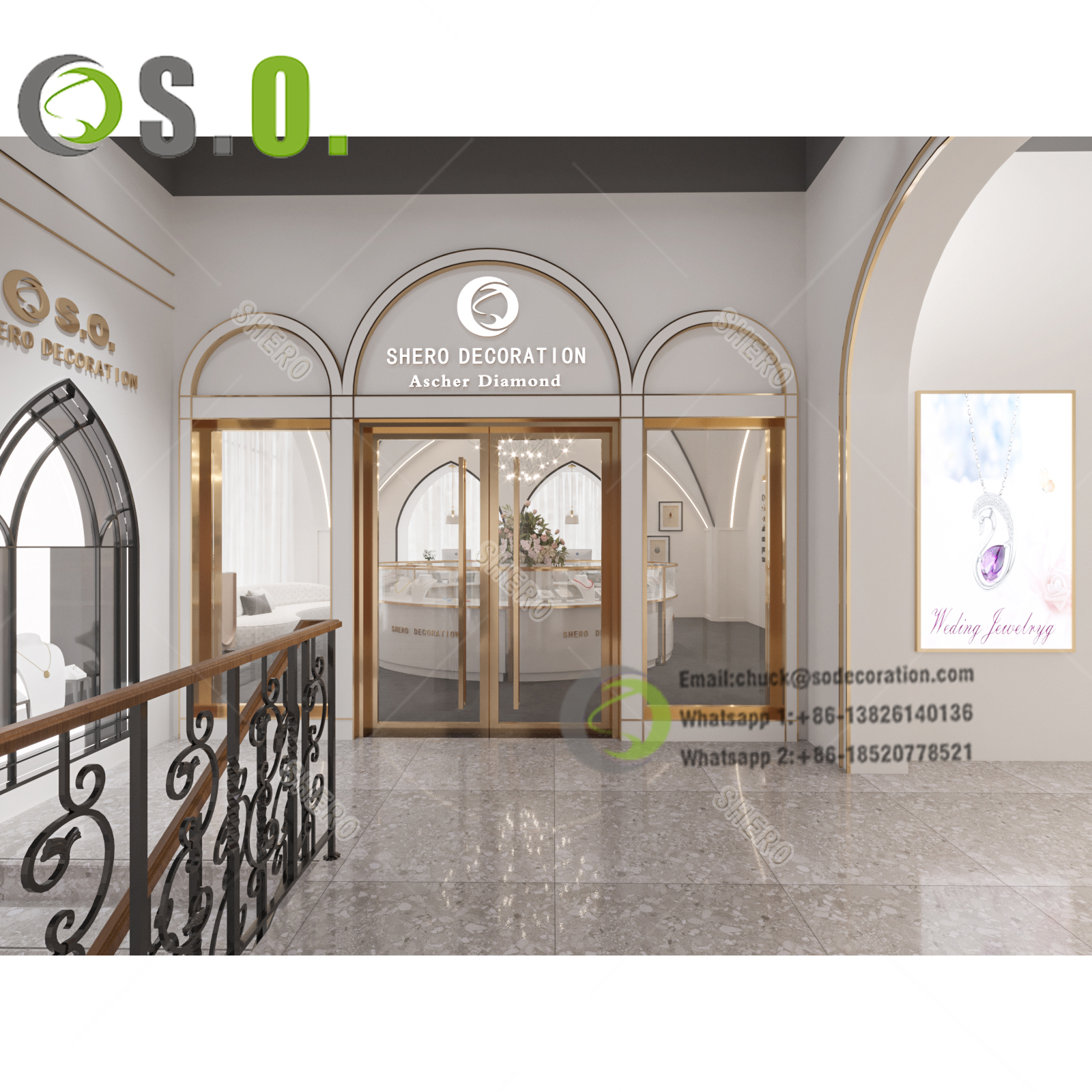 bangle display showcase