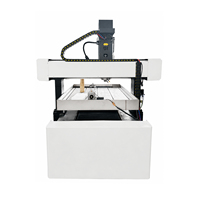 Máquina Router CNC para Madera Jinan Mosencnc 6090 de 4 Ejes, con Encimera y Fregadero con Rotación, Grabado 3D en Madera, Controlador DSP A11, Motor Servo