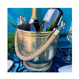 Bar Party Decor Champagne Seau À Glace avec Poignée Pour La Maison Hôtels Restaurants Bar Utilitaire Titulaire Pour La Soirée - Product Image 1