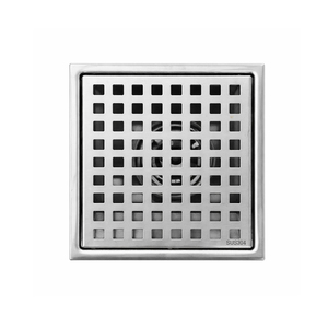 Accessoires sanitaires et <span class=keywords><strong>de</strong></span> salle <span class=keywords><strong>de</strong></span> bain en acier inoxydable 304 <span class=keywords><strong>de</strong></span> 150x150mm, design <span class=keywords><strong>grille</strong></span> durable, drain <span class=keywords><strong>de</strong></span> sol, directement <span class=keywords><strong>de</strong></span> l'usine moderne - Product Image 2