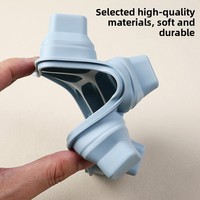 Bac à glaçons pliable en silicone, gain de place, boîte à glaçons pliable avec couvercle, qualité alimentaire sans BPA