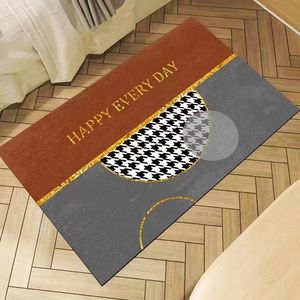 Tapis <span class=keywords><strong>de</strong></span> sol en forme <span class=keywords><strong>de</strong></span> fleur à séchage rapide, tapis <span class=keywords><strong>de</strong></span> salle <span class=keywords><strong>de</strong></span> bain, salon, grand tapis en caoutchouc, fond antidérapant, facile à nettoyer, <span class=keywords><strong>Kit</strong></span> Simple - Product Image 4