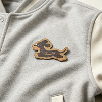 Parches de Cuero PU Personalizados, Etiquetas Ecológicas Serigrafiadas para Bolsas, Etiquetas para Ropa, Accesorios para Prendas Cosidos, Venta al Por Mayor OEM
