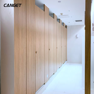 Tabique de Baño de Madera Resistente al Agua, Tabique de Ducha de HPL Fenólico <span class=keywords><strong>para</strong></span> Centro Comercial - Product Image 2