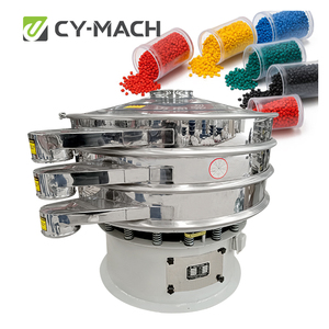 Tamis vibrant rotatif en acier inoxydable industriel pour boues d'asphalte, sable et agrégats de matériaux de construction - Product Image 1