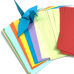 Hot Selling High Quality Colorful Paper Colorful Handicraft Origami Colored Board Paper Cardstock Compatible for Screen Printing
